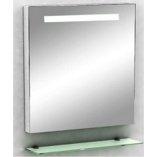 Огледало за баня LED осветление и етажерка "ZI818", 80х60 см