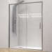 Преграден душ параван с плъзгаща врата "ЕFE 400", прозрачно стъкло, 100-150х190 см.