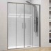 Преграден душ параван с две плъзгащи врати  "ЕFE 600", прозрачно стъкло, 160-200х190 см