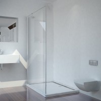 Параван за баня “Smartflex”, 50-120x195 см, хром