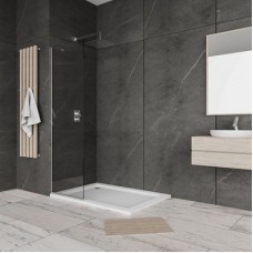 Стационарен душ параван за баня "WALK IN", 40-90x190 см., 6 мм. стъкло Стационарен душ параван за баня "WALK IN", 40-90x190 см., 6 мм. стъкло