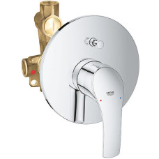 Вграден смесител за вана/душ GROHE EuroSmart, хром