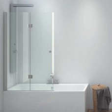 Параван за вана “ VASCA S 7 Cristalo”, прозрачно стъкло, 70-100х140 см., хром