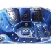 Външно джакузи "OASIS Maxi", бяло-синьо, 210х210х92 см