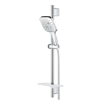 Душ комплект  за баня GROHE CUBE Rainshower SmartActive 130, хром