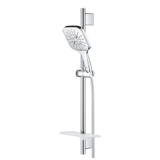 Душ комплект  за баня GROHE CUBE Rainshower SmartActive 130, хром
