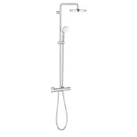 Душ система с термостат за стенен монтаж GROHE BAU Classic 210, хром Душ система с термостат за стенен монтаж GROHE BAU Classic 210, хром