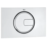 Бутон за вградено казанче, ROCA, хром