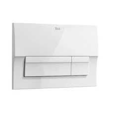 Бутон за вградено казанче, ROCA Active, бял