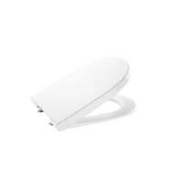 Седалка с плавно затваряне ROCA The Gap, бял