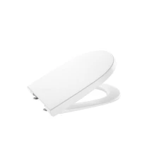 Седалка с плавно затваряне ROCA The Gap, бял