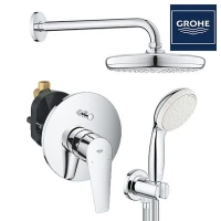 Душ комплект за вграждане 3 части GROHE Tmapeste, хром