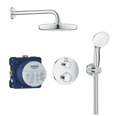 Душ комплект за вграждане GROHE Tempesta 210, хром