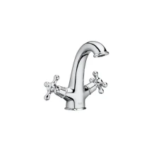 Смесител за умивалник ROCA Carmen, с click-clack клапа, хром