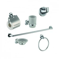 Комплект аксесоари за баня АЛФИ, хром