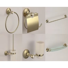 Аксесоари за баня САХАРА, злато