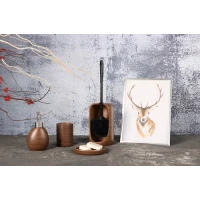 Аксесоари за баня ДРАЦЕНА, кафяв