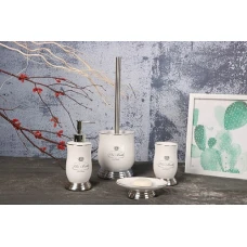 Аксесоари за баня ЕЛИЗАБЕТ, бял