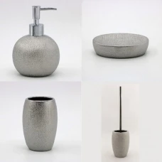 Аксесоари за баня СЕСИЛ, сребрист