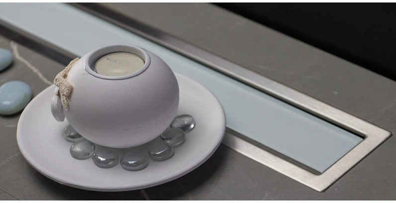 За линейните сифони, монтаж до стена. За линейните сифони, монтаж до стена.