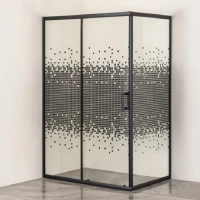 Правоъгълна душ кабина, 120х80 см, черен мат Правоъгълна душ кабина, 120х80 см, черен мат