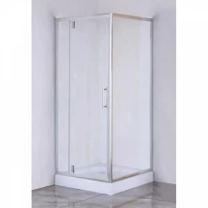 Душ кабина 90х90 см, прозрачно стъкло, хром