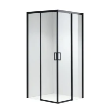 Квадратна душ кабина 25012-88C, 80х80 см, черен мат