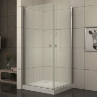 Квадратна душ кабина ICS-109SQ, мат стъкло, хром Квадратна душ кабина ICS-109SQ, мат стъкло, хром