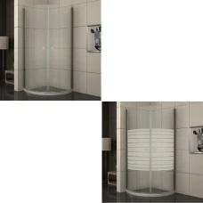 Овална душ кабина SWING, 90х90х200 см