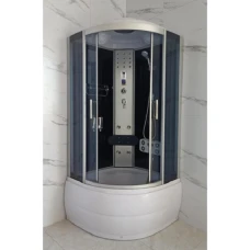 Хидромасажна душ кабина ЛЮБОВ, с високо корито