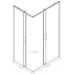 Правоъгълна душ кабина регулируема, 78-89х108-119х190 см, хром Правоъгълна душ кабина регулируема, 78-89х108-119х190 см, хром