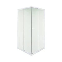 Квадратна регулируема душ кабина, 80-90х80-90х190 см, матирано стъкло Квадратна регулируема душ кабина, 80-90х80-90х190 см, матирано стъкло