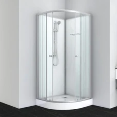 Затворена душ кабина OCEAN, без таван, хром