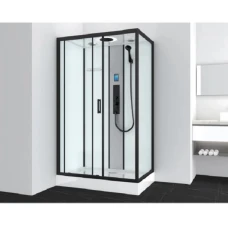 Хидромасажна душ кабина BOSTON BLACK, 90x120x215 см