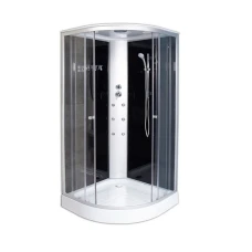 Хидромасажна душ кабина DESTINY, 100х100х210см, хром