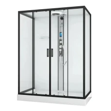 Хидромасажна душ кабина NEW YORK BLACK, 90x160x215 см