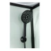 Хидромасажна душ кабина DECO BLACK, в черно