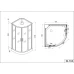 Хидромасажна душ кабина SCALA, 90х90х215 см, мат стъкло