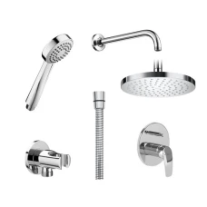 Душ комплект за вграждане 6 части MONODIN N, хром