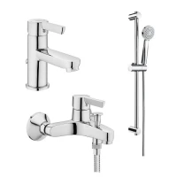 Душ комплект за баня 3 в 1 SAONA, хром Душ комплект за баня 3 в 1 SAONA, хром