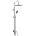 Душ комплект за баня 2 в 1 NERO, хром