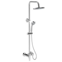 Душ колона със стенен смесител SEVA L, хром Душ колона със стенен смесител SEVA L, хром