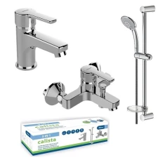 Душ комплект за баня 3 в 1 CALISTA, хром