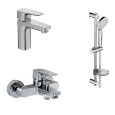 Душ комплект за баня 3 в 1 CERAPLAN III, хром