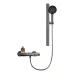 Душ комплект за баня ELITE Pro 37, термостатен смесител, пиано бутони