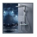 Душ система с хидромасаж ELITE Pro 38, пиано бутони, Led дисплей