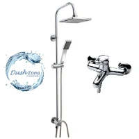 Душ комплект за баня 2 в 1 NERO, хром Душ комплект за баня 2 в 1 NERO, хром