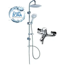 Душ комплект за баня 2 в 1 MELISSA, хром