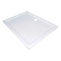 Правоъгълно душ корито от полимермрамор VIVA,120-140 см