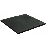 Душ корито ROUGH Stone, 80-90 см, черно